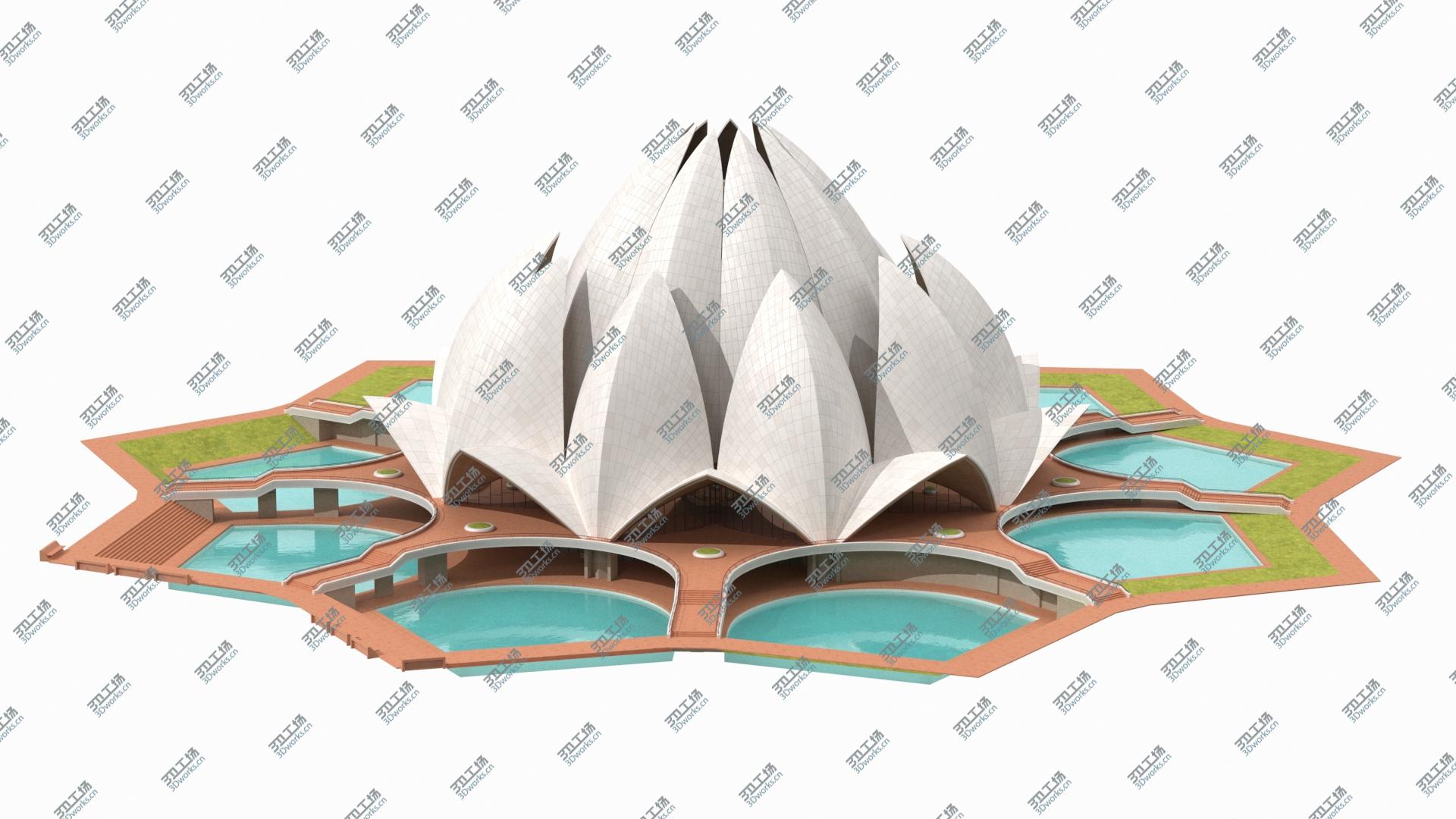 images/goods_img/20210313/3D model Lotus Temple/2.jpg